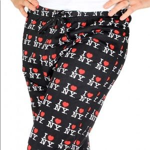 I love New York pajama pants